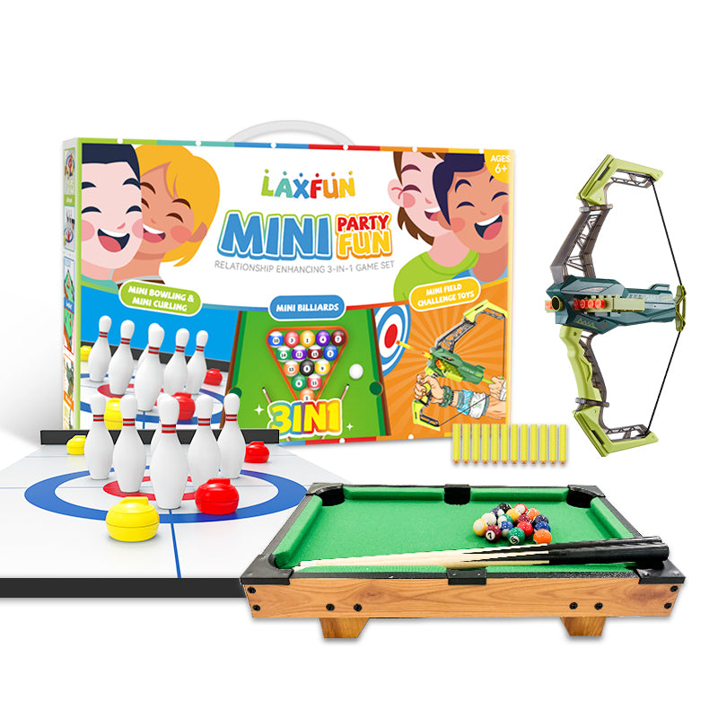 American Laxfun|Laxfun Mini Party Fun Relationship Enhancing 3-in-1 Game Set|TKSBIZ