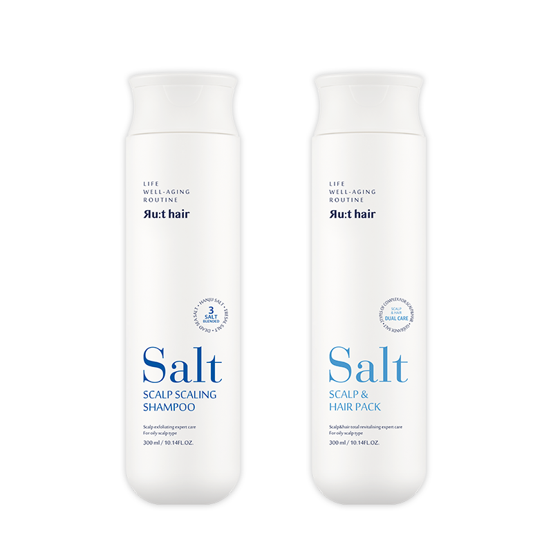 South Korea RUTHAIR|3-Layer Sea Salt Natural Cleansing Seborrheic Scalp Care|TKSBIZ